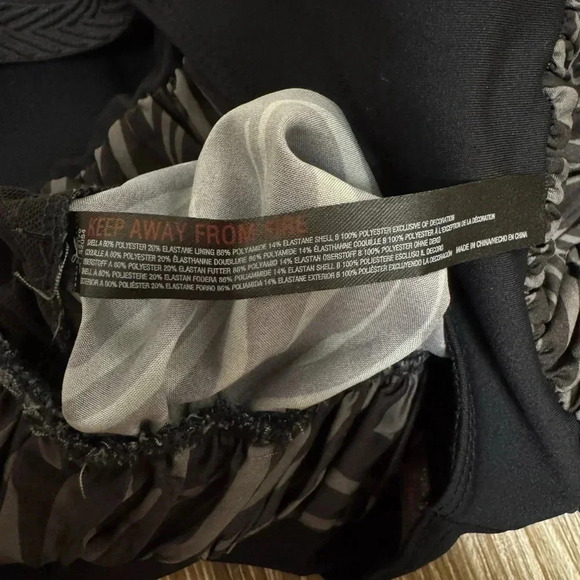 Free People FP Movement Black All Strapped Onesie Jumpsuit Harem Pants Size XS - Picture 8 of 15